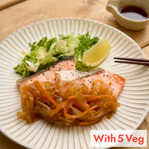Ponzu Salmon (+5 veg) 