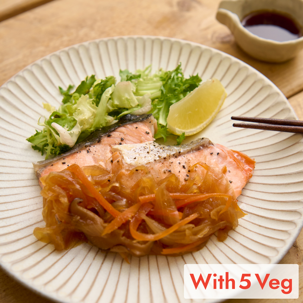 Ponzu Salmon (+5 veg) 