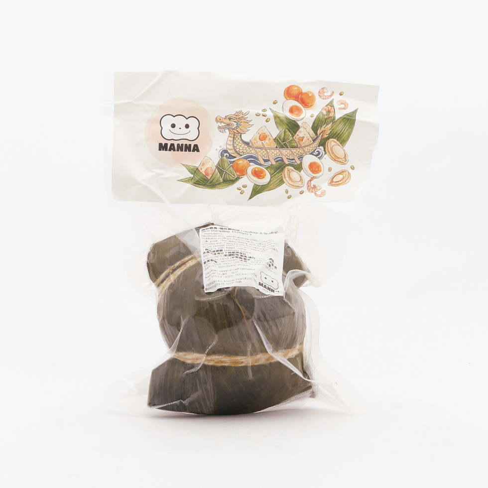 Manna 鮑と北海道産帆立貝柱の塩漬け肉ちまき 430g