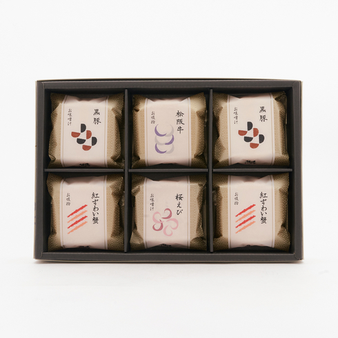 Kyuemon Monaka Clear Soup & Miso Soup Assortment (4 Varieties, 6 Servings)