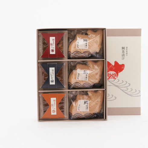 Kyuemon Sea Bream Chazuke Assortment (3 Servings)