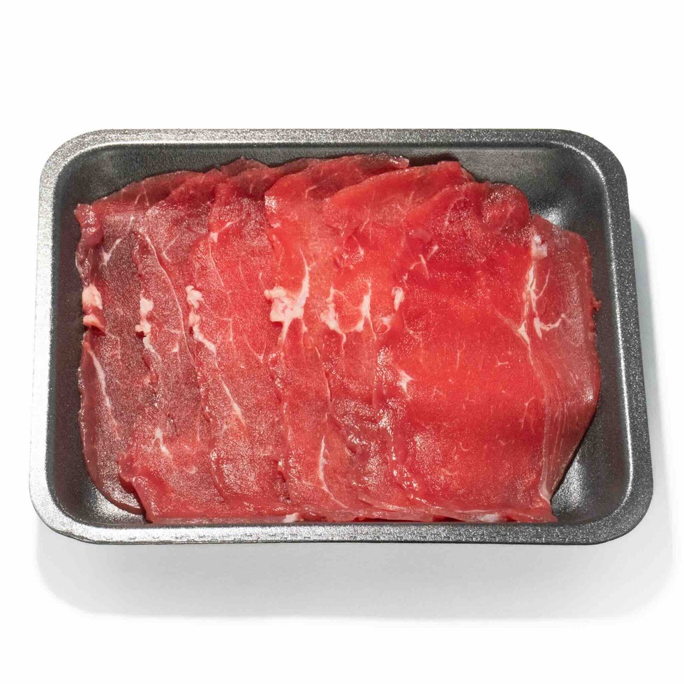 Faux-filet de bœuf tranché pour Sukiyaki et Shabu-shabu 100-110g