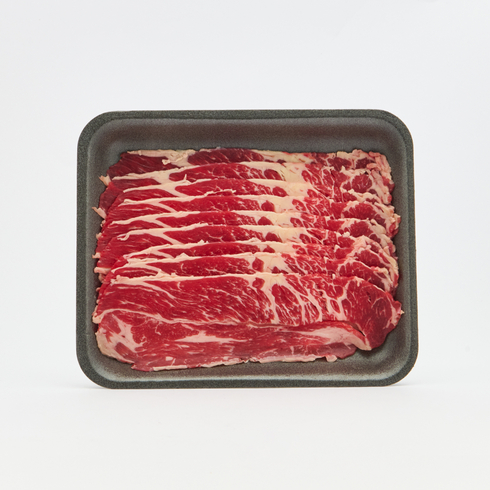 Tranches de plat de côtes de bœuf premium sélectionnées par WASO pour shabu-shabu 150-160g