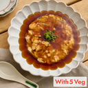 天津蟹肉玉子 甜酸醬汁 300克（附5種蔬菜)