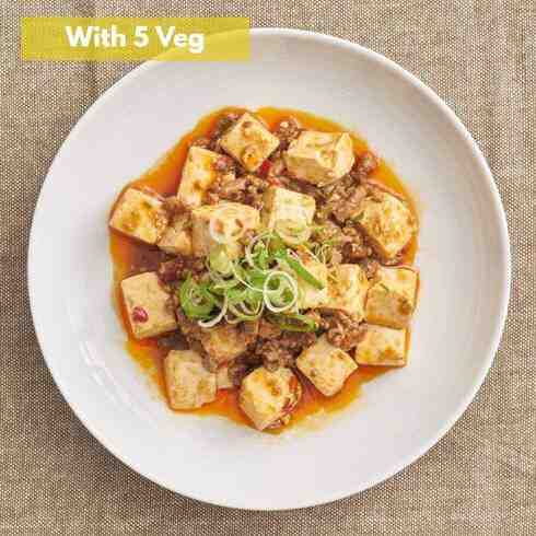 Japanese-style Mapo Tofu from All Bowls (+5 veg)