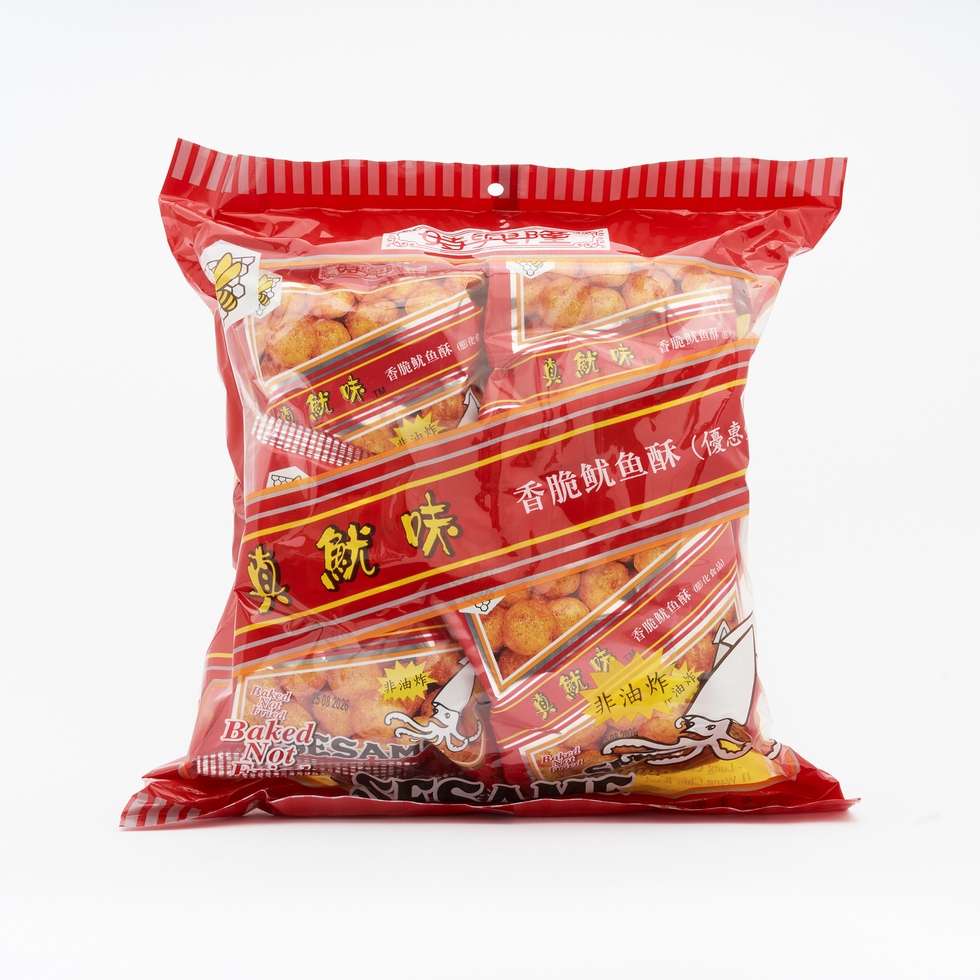 時興隆 真魷味 香脆魷魚酥（優惠裝）8包裝 116克