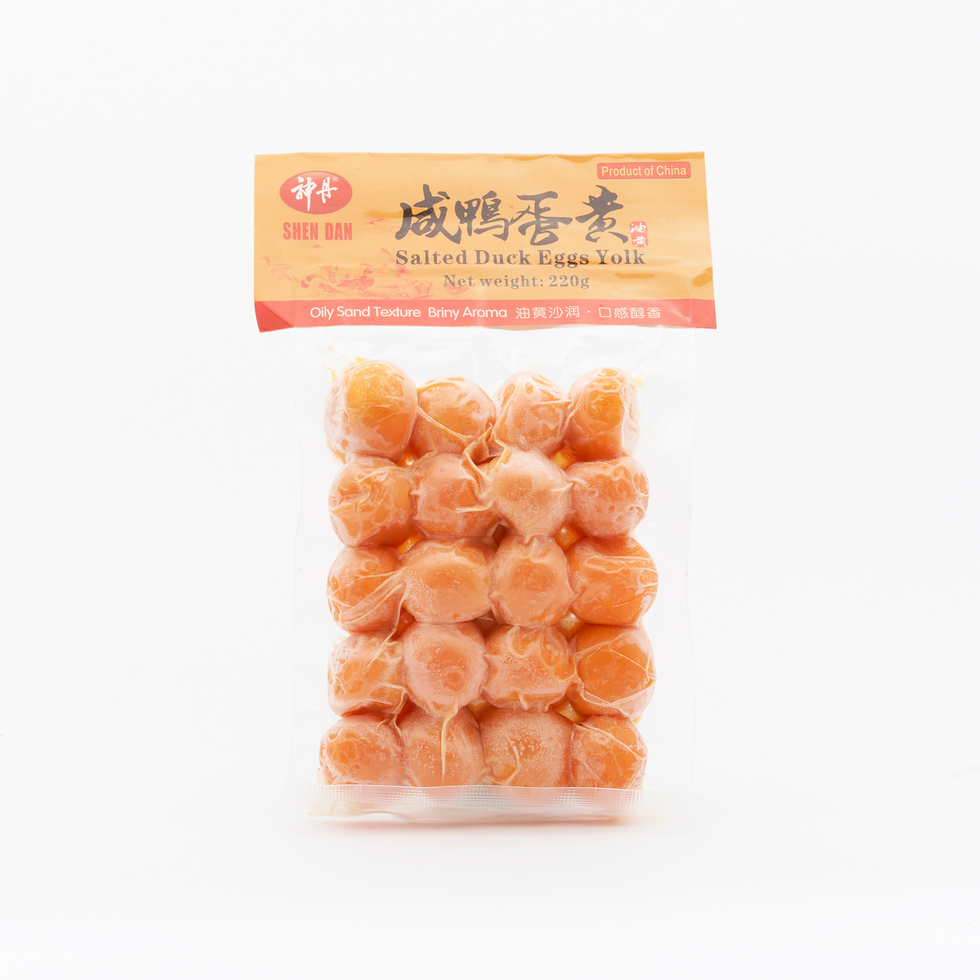 神丹 冷凍鹹鴨蛋黃 220克