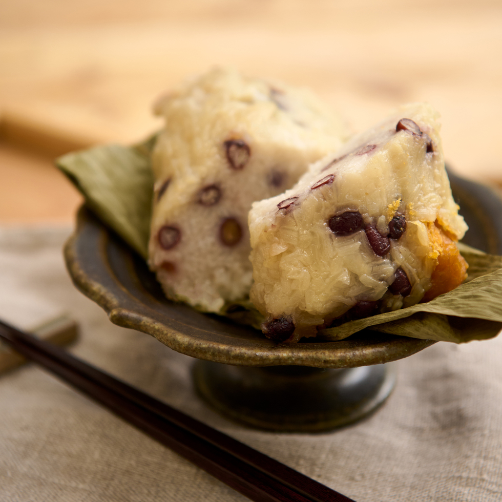 WASO Savoury Rice Dumpling (Red Bean, Pork Belly & Salted Egg Yolk) 285g