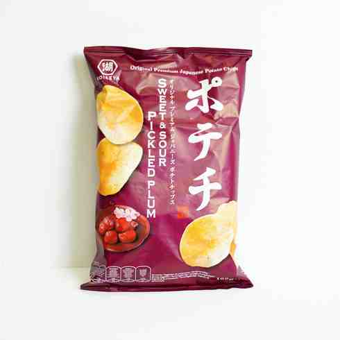 Koikeya Sweet & Sour Pickled Plum Crisps 100g