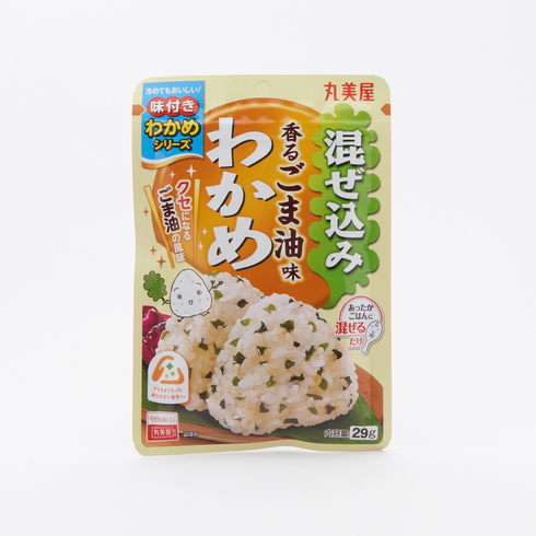 Mélange de riz Marumiya Mazekomi Wakame à l'huile de sésame 29g