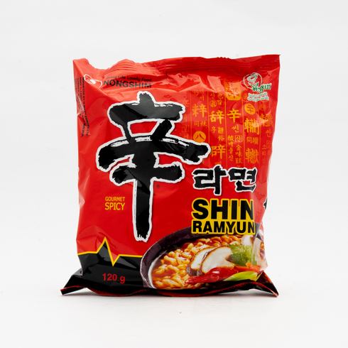 Nong Shim Nouilles Shin Ramen Épicées Gourmet 120g
