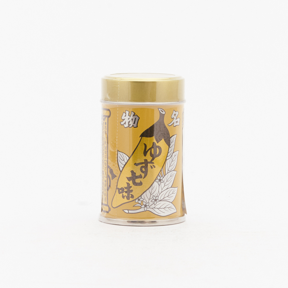 八幡屋礒五郎 ゆず七味 缶 12g