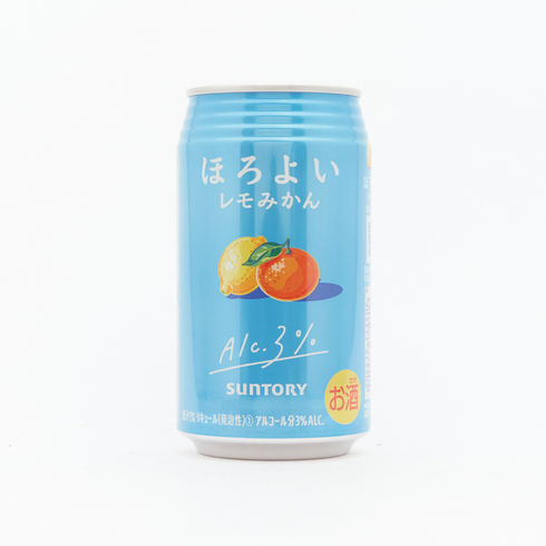 Suntory Horoyoi Lemon and Mandarin Sour 350ml (ABV 3%)