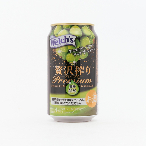 Asahi Zeitaku Shibori Premium Muscat Grape Sour 350ml (ABV 4%)