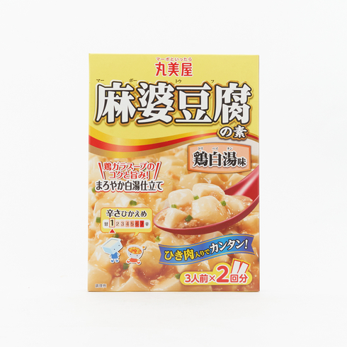 Marumiya Mapo Tofu Sauce Mix Chicken Paitan 3 servings × 2 pouches