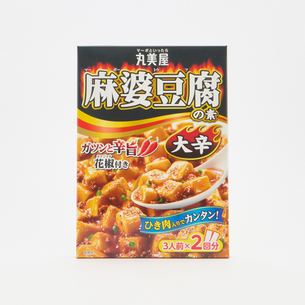 Marumiya Mapo Tofu Sauce Mix Extra Spicy 3 servings × 2 pouches