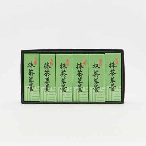 寛永堂 抹茶羊羹6個（綠茶紅豆）