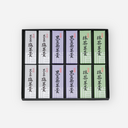 寛永堂 小型羊羹詰合せ夏12本入り（黒豆茶4・塩羊羹4・抹茶羊羹4）