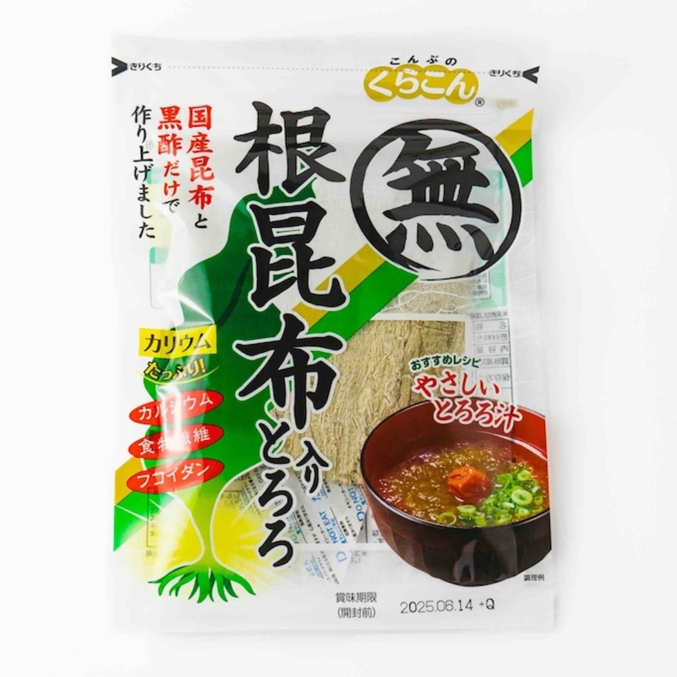 【Best Before:04/07/2026】Kurakon Root Kelp Tororo 23g
