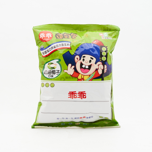【Best Before:10/06/2026】 Kuai Kuai Corn Snack (Coconut) 52g