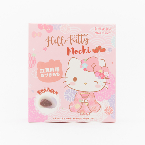 【Best Before:15/07/2026】Redsakura Red Bean Mochi 120g (15g x 8)