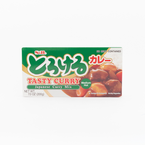 Torokeru Curry S&B Medium Hot 200g (10 servings)