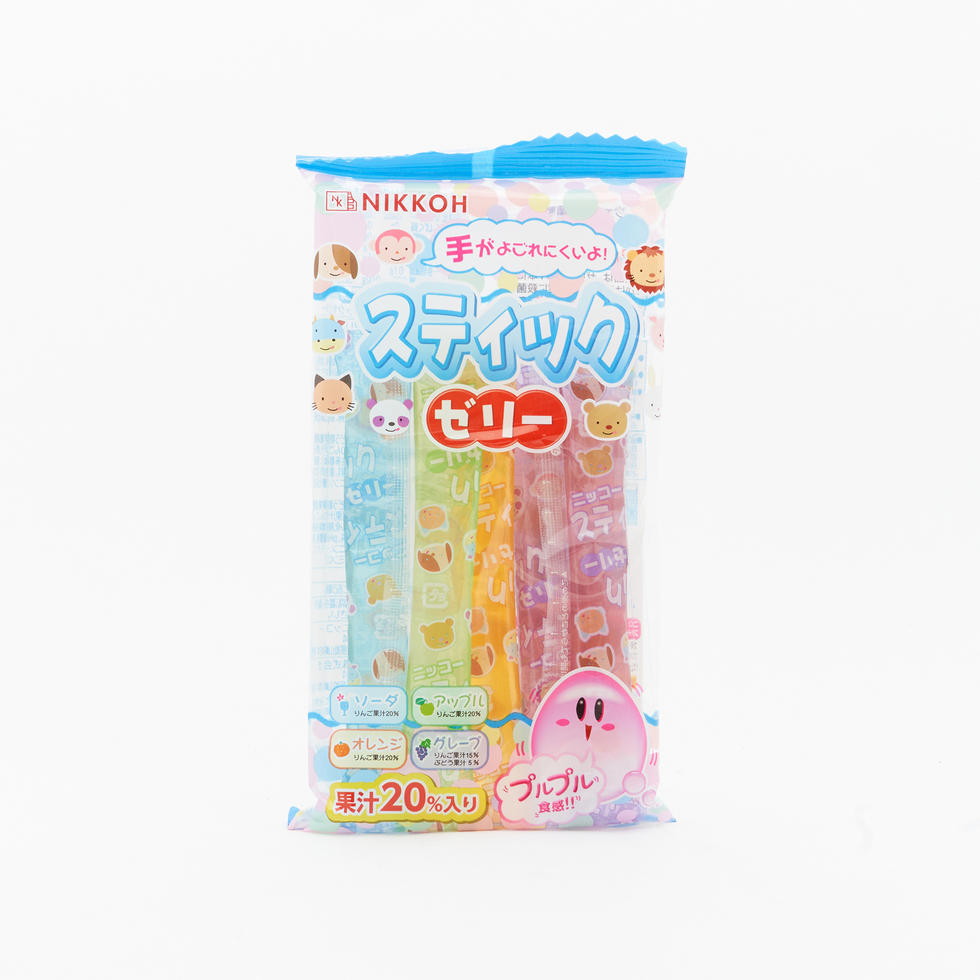 Nikkoh Assorted Stick Fruit Jelly 70g
