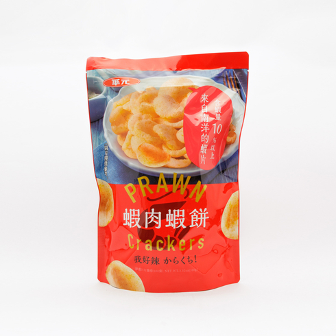 【Best Before:19/06/2026】Hwa Yuan Prawn Crackers Spicy Flavour 100g