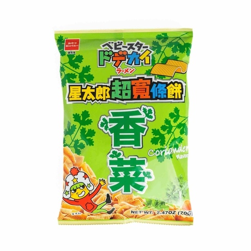 【DDM:09/05/2026】 Baby Star Snack Ramen Saveur Coriandre (Large) 70g