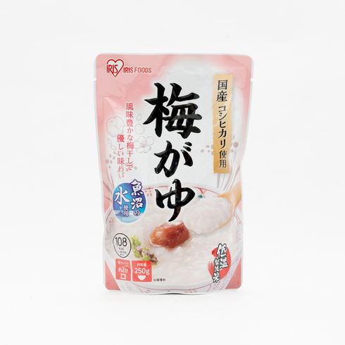 【Best Before:11/07/2026】 Iris Foods Japanese Rice Porridge with Pickled Plum 250g