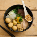 Hong Kong Style Chicken Wing Cart Noodles (Thin Noodles) Serves 1
