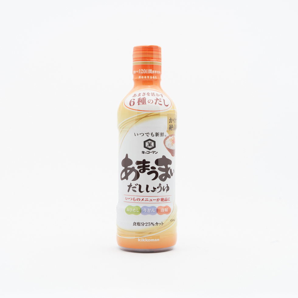 Kikkoman Itsudemo Shinsen Amauma Dashi Soy Sauce 450ml