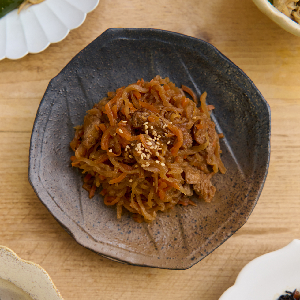 Simmered Kiriboshi Daikon (Shredded Mooli Radish with soy sauce) 100g