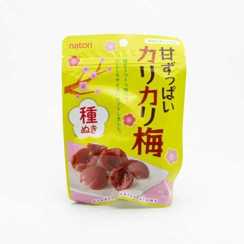 Natori Sweet And Sour Crunchy Pickled Plum Seedless 22g