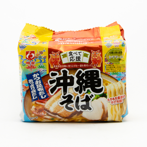 Myojo Instant Okinawa Soba Noodles 5 Pack 460g