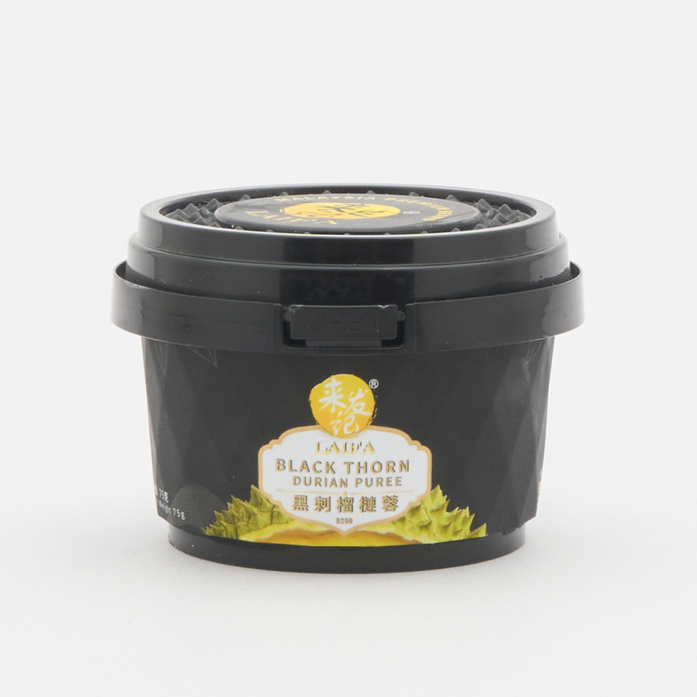 Laifa Black Thron Durian Puree Cup 75g