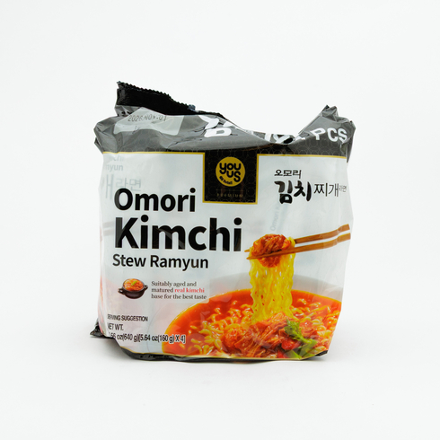 GS Retail YouUs Omori Kimchi Stew Ramyun 160g x 4