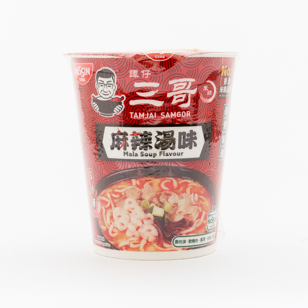 日清 譚仔三哥 麻辣湯味 カップ麺 71g