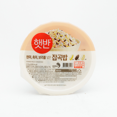 CJ Hetbahn Cooked Mixed Grain Rice 210g