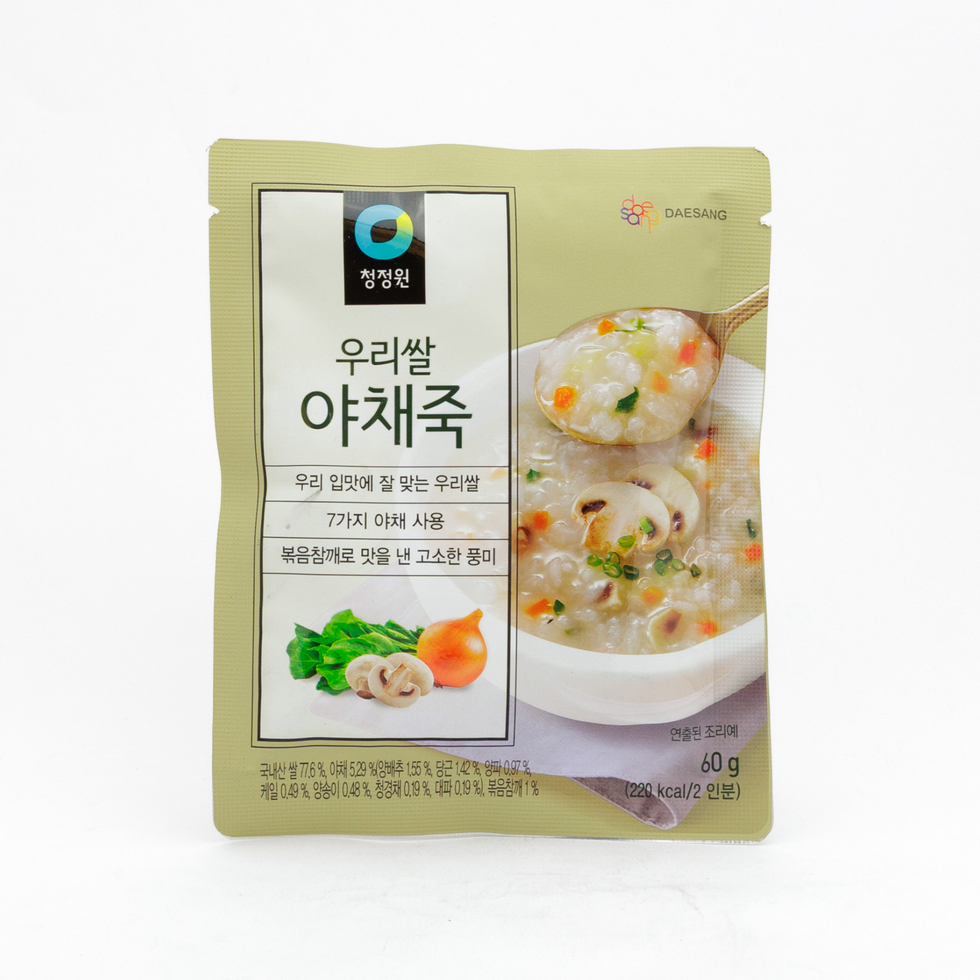 CJ Bibigo Instant Vegetable Rice Porridge 60g