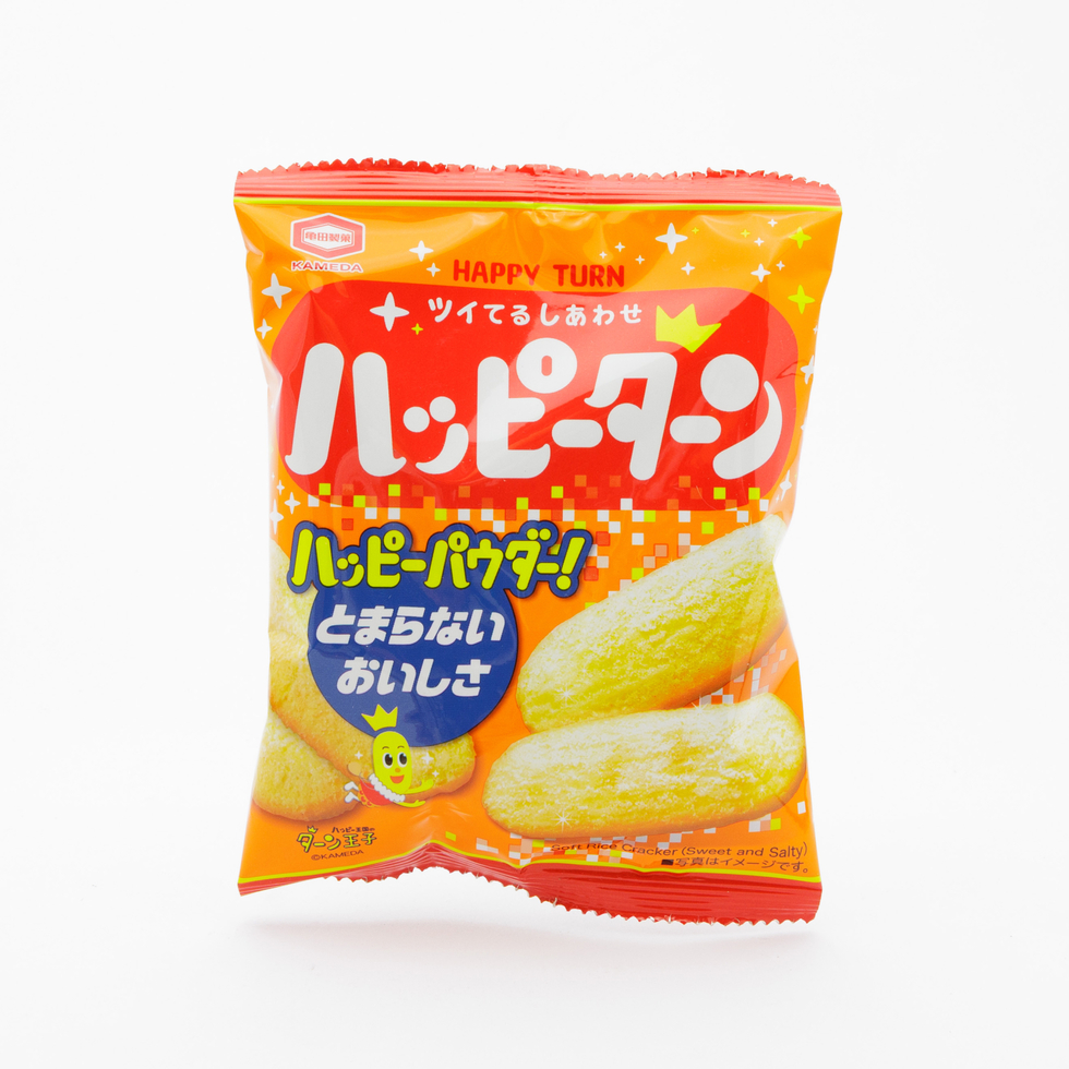 Kameda Seika Happy Turn Sweet & Salty Rice Crackers 28g