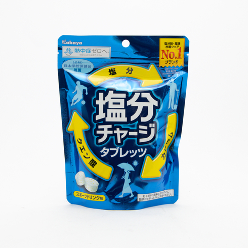 Kabaya Salt Charge Tablets Sports Drink Flavour 81g
