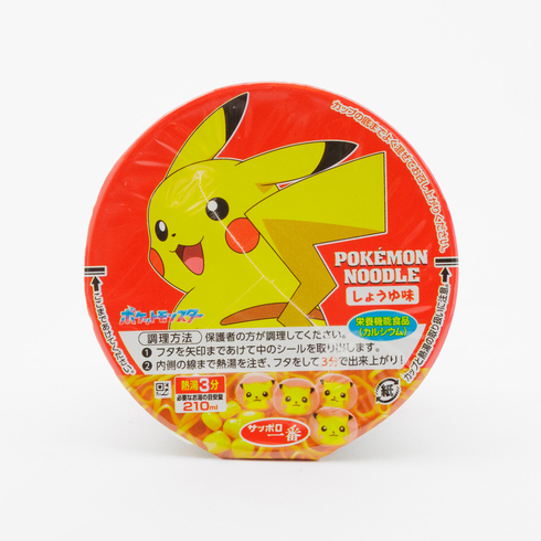 Sapporo Ichiban Pokemon Noodle Soy Sauce Flavour Cup Noodles 38g