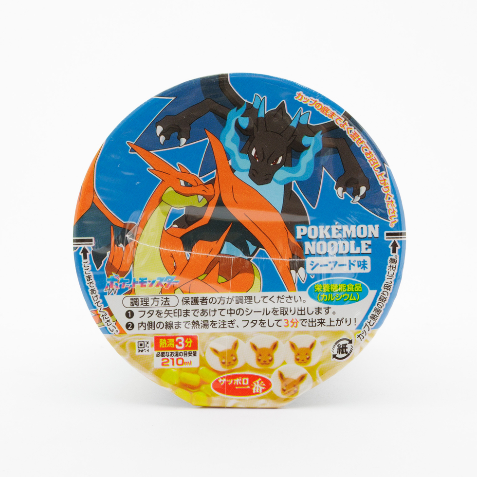 Sapporo Ichiban Pokemon Noodle Seafood Flavour Cup Noodles 37g