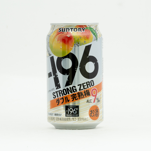 Suntory -196 Strong Zero Double Plum 350ml