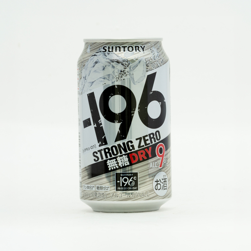 Suntory -196 Strong Zero Sugar-Free Dry 350ml
