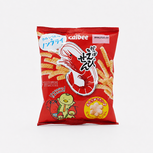 Calbee Kappa Ebisen Crackers aux Crevettes 77g