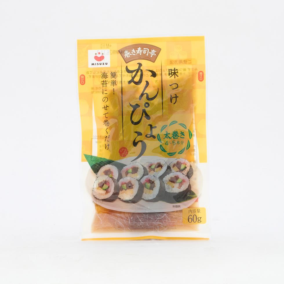 Misuzu Kanpyo Assaisonné (Lanières de Courge Séchée) pour Sushi 60g