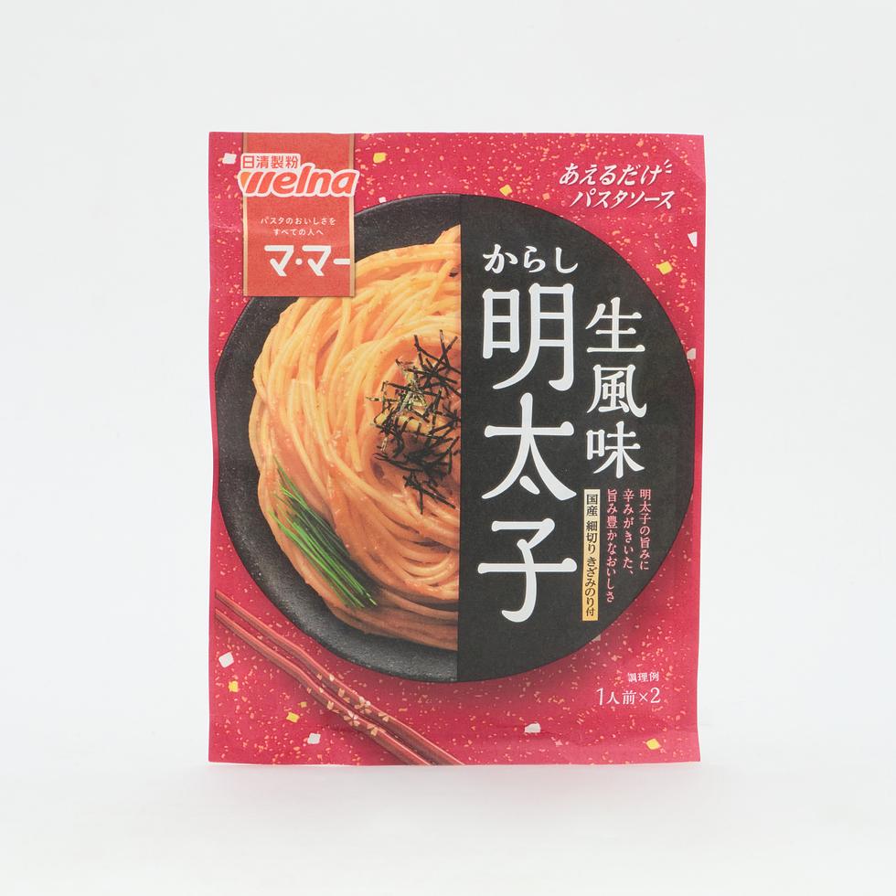 Nisshin MA-MA Sauce Pâtes Karashi Mentaiko (Œufs de Cabillaud Épicés) 48.8g
