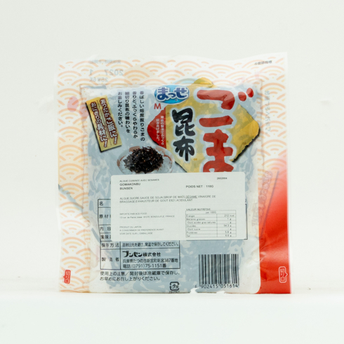Bunsen Goma Kombu (Kombu Mijoté au Sésame) 110g